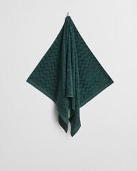 ręcznik Żakardowy w jodełkę 70x140 - tartan green