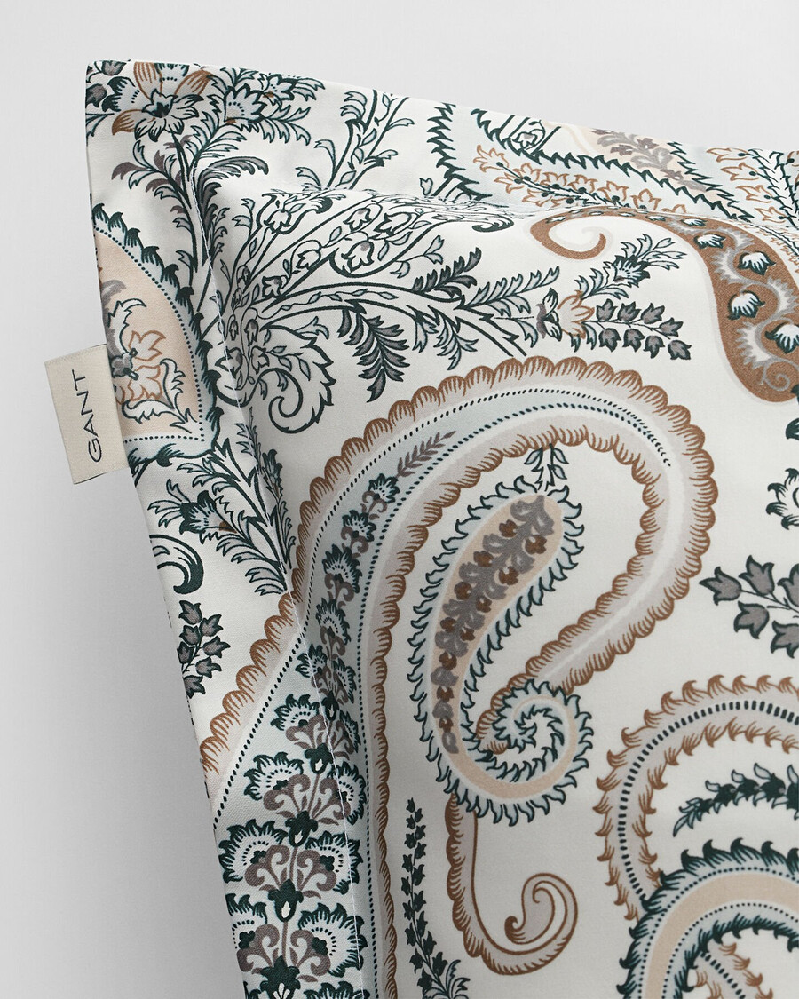 poszewka na poduszkę key west paisley – tartan green