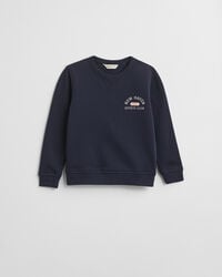 dziecięca bluza z okrągłym dekoltem nh graphic – wieczorowy błękit