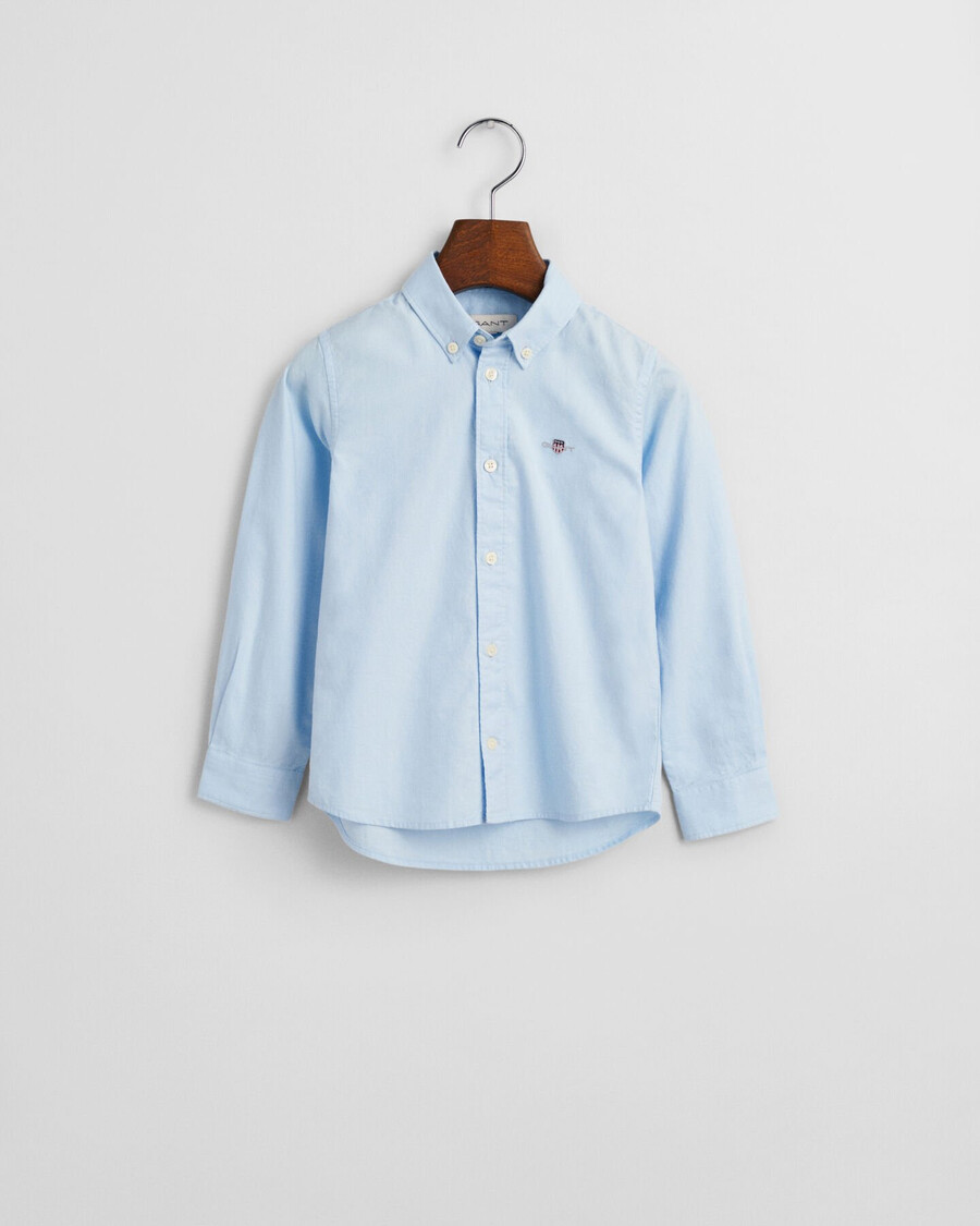koszula dziecięca shield oxford – capri blue