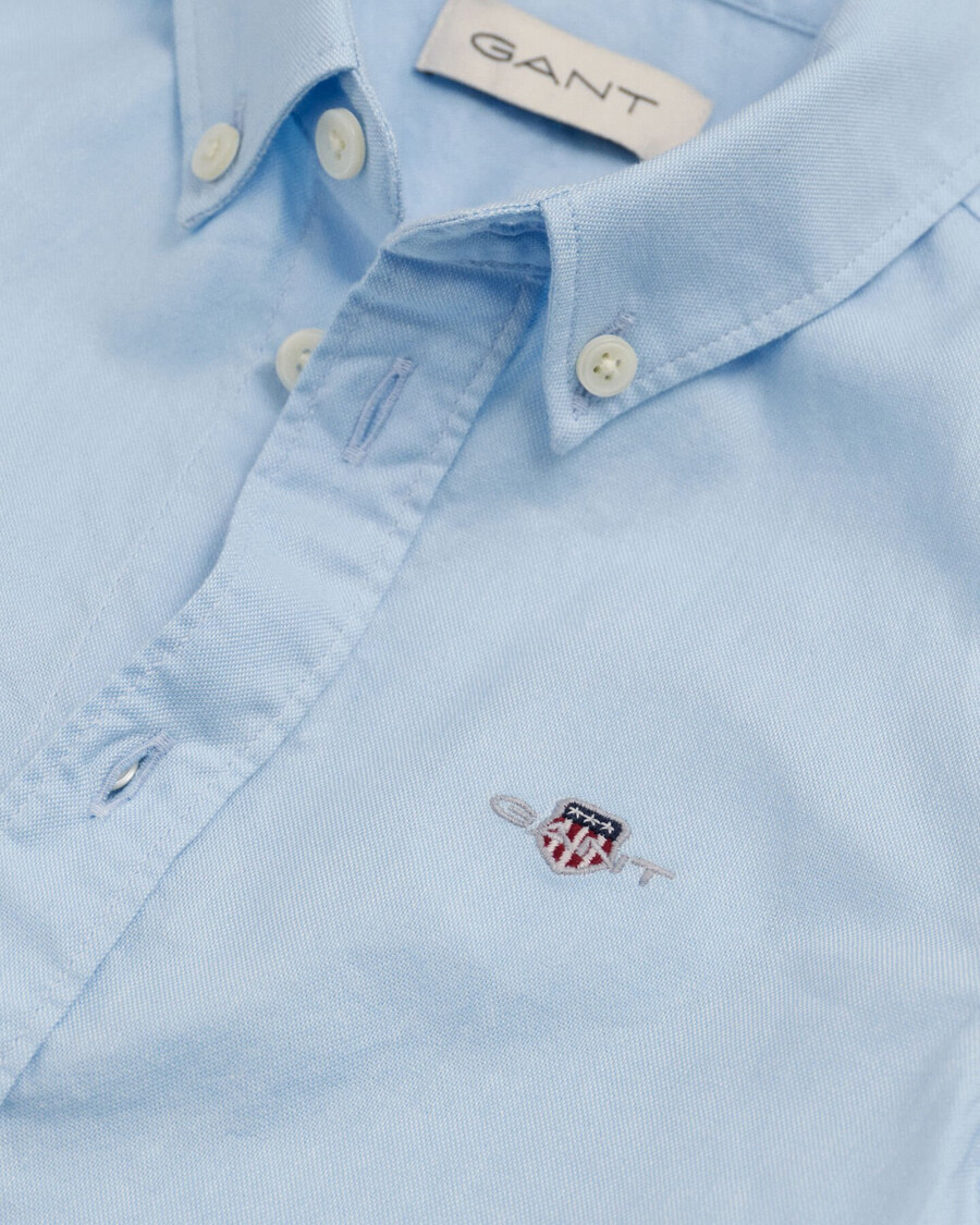 koszula dziecięca shield oxford – capri blue