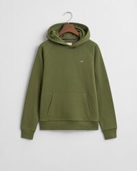 bluza z kapturem teens shield – oliwkowa zieleń