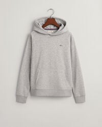 bluza z kapturem teens shield – jasnoszary melanż
