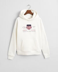 bluza z kapturem teens archive shield – skorupka jajka