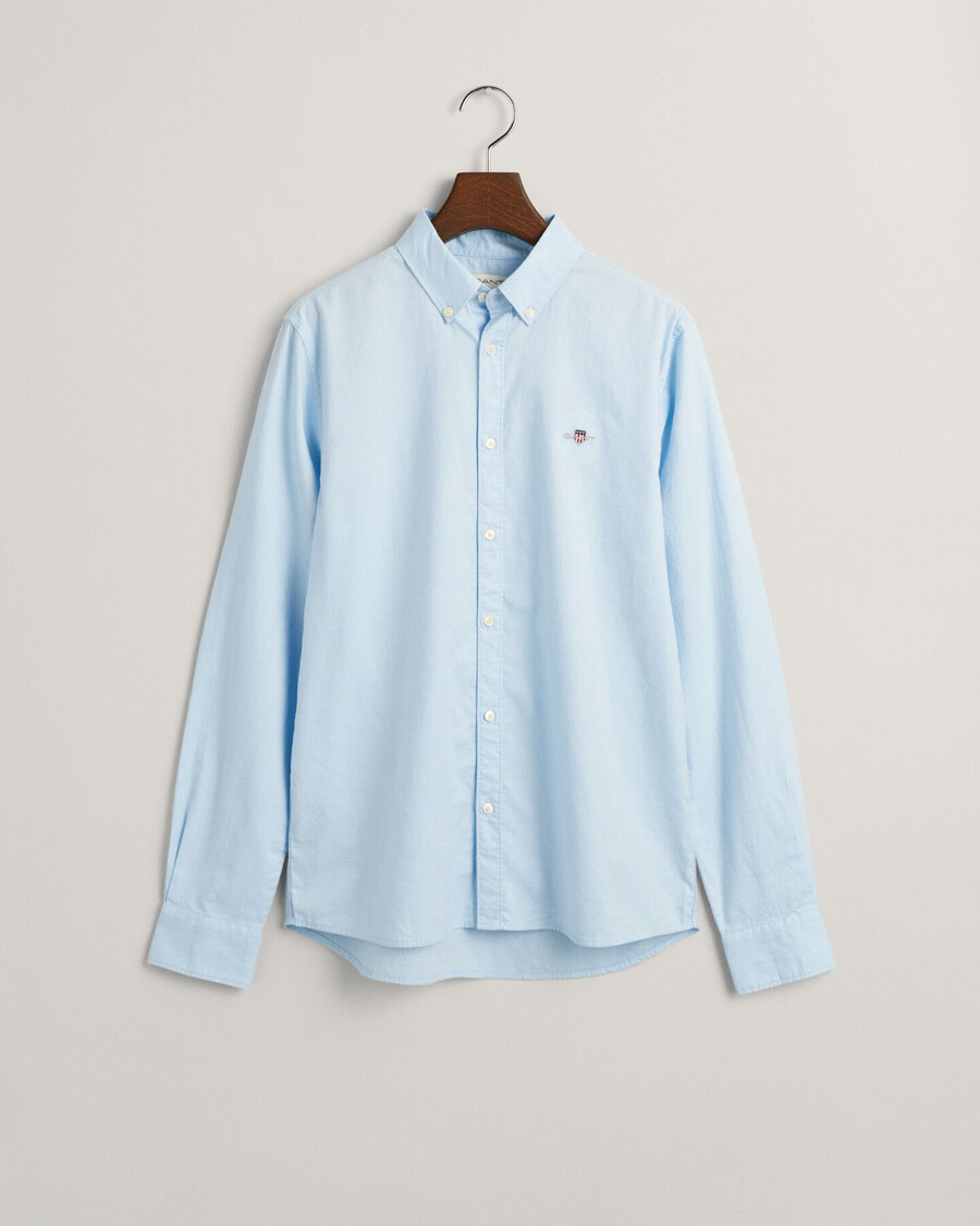 koszula oxford dla nastolatków shield w kolorze capri blue