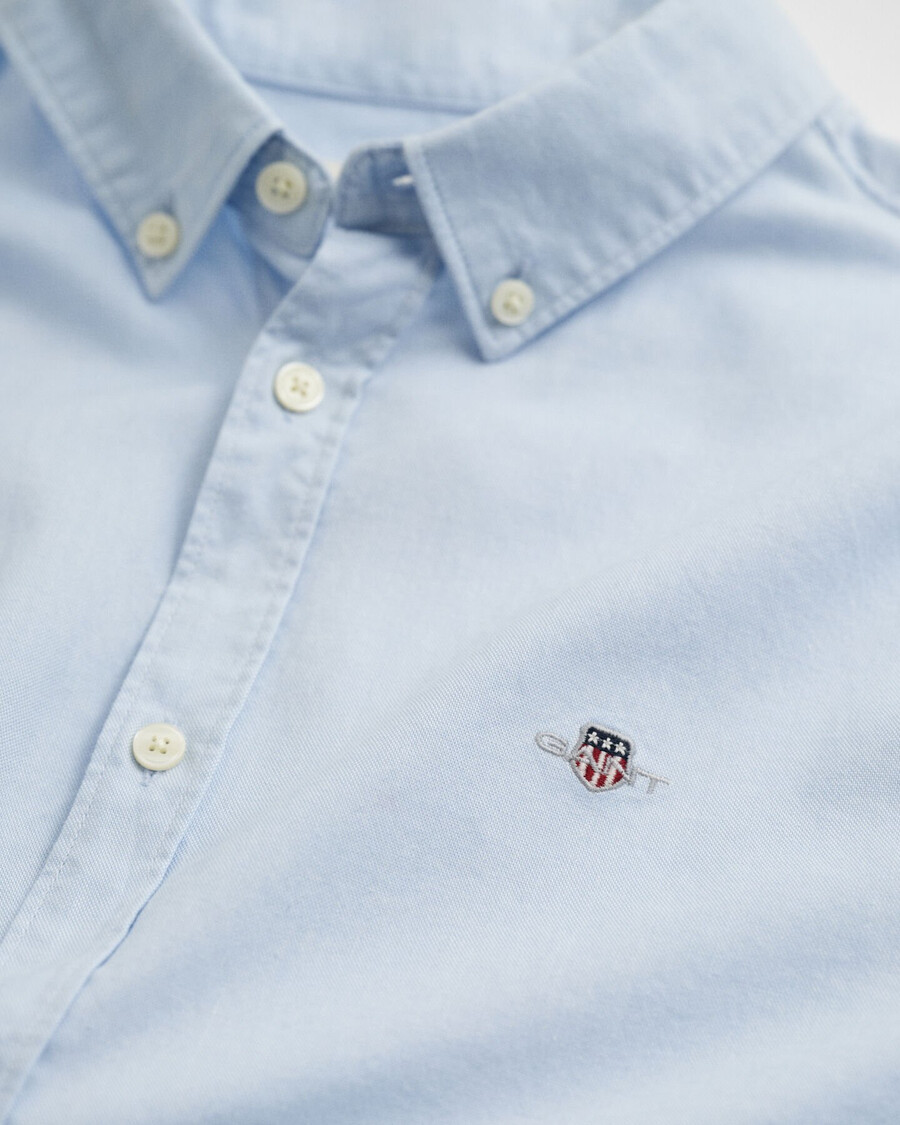 koszula oxford dla nastolatków shield w kolorze capri blue