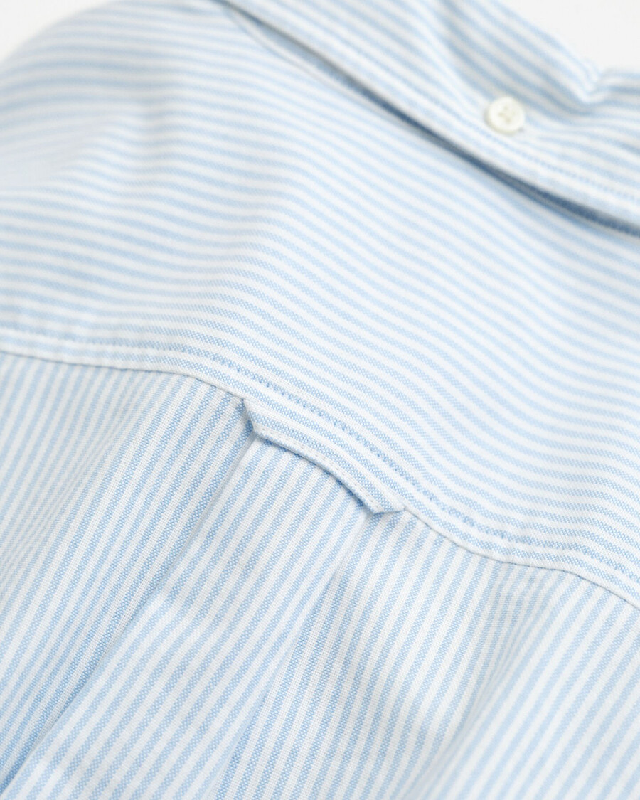 koszula oxford w paski dla nastolatków – capri blue
