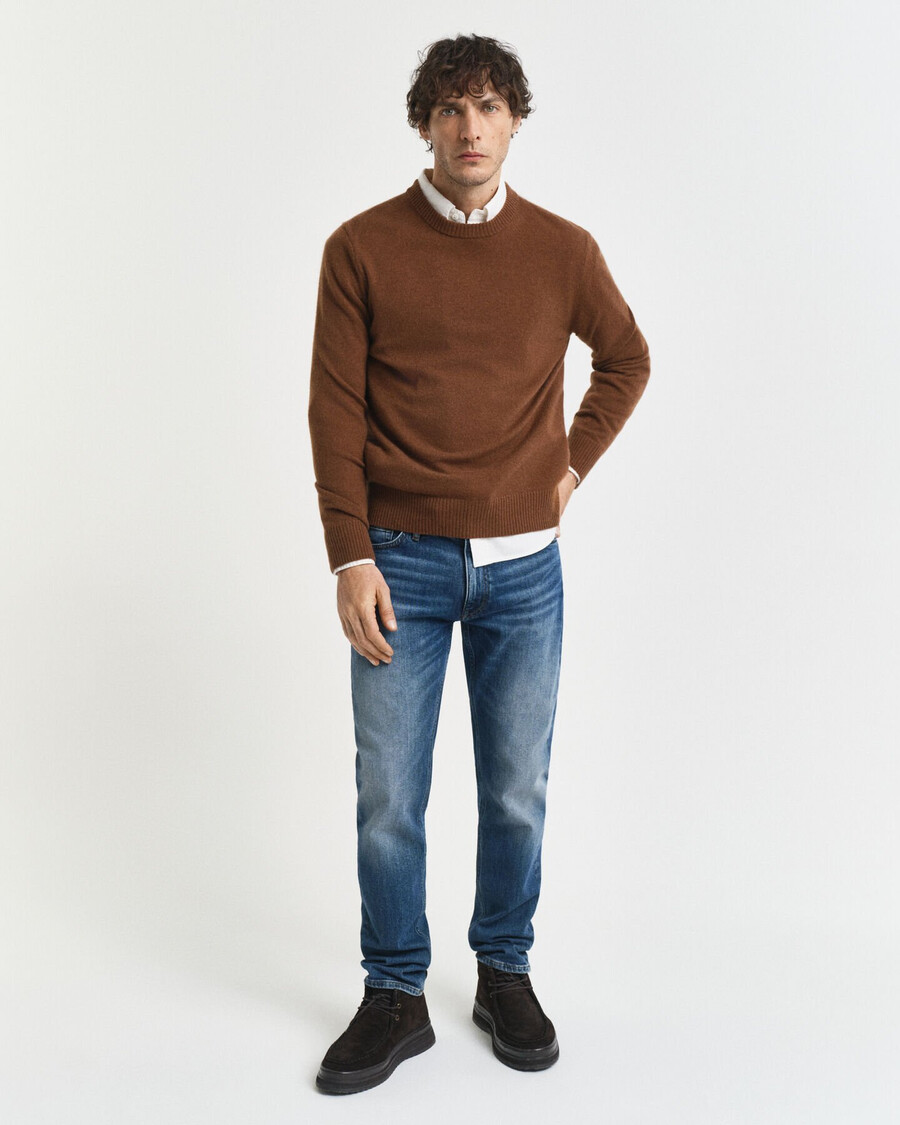 jeansy slim fit - mid blue vintage