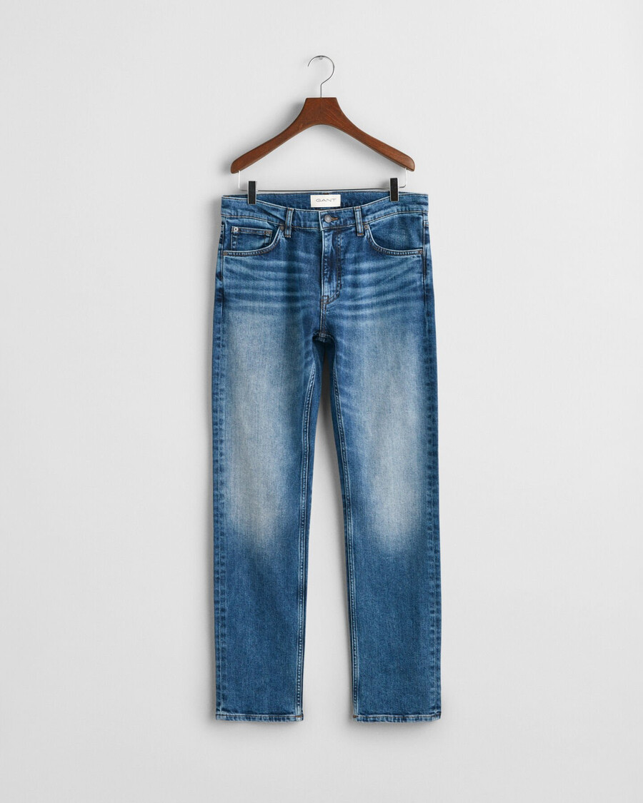 jeansy regular fit - mid blue vintage