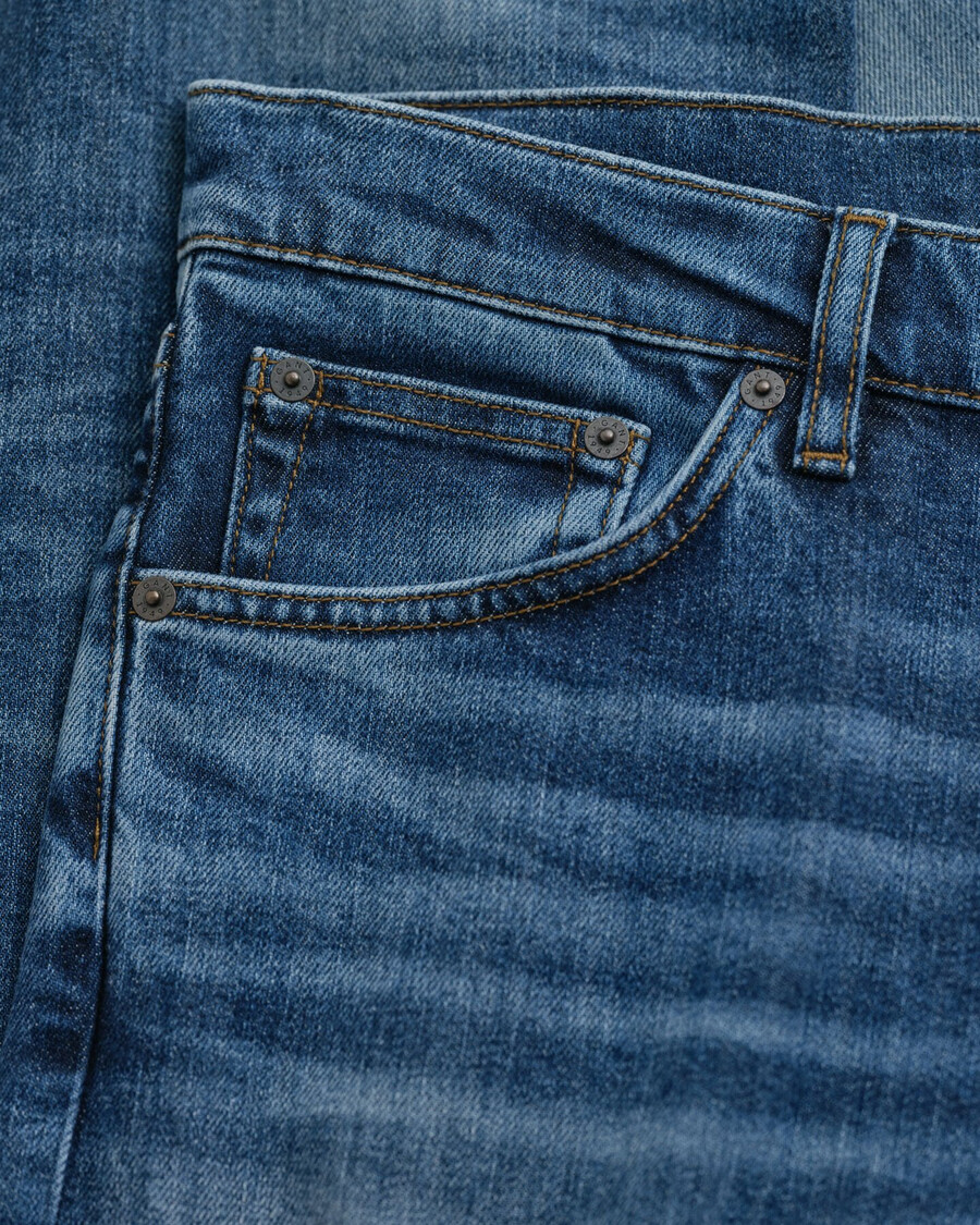 jeansy regular fit - mid blue vintage