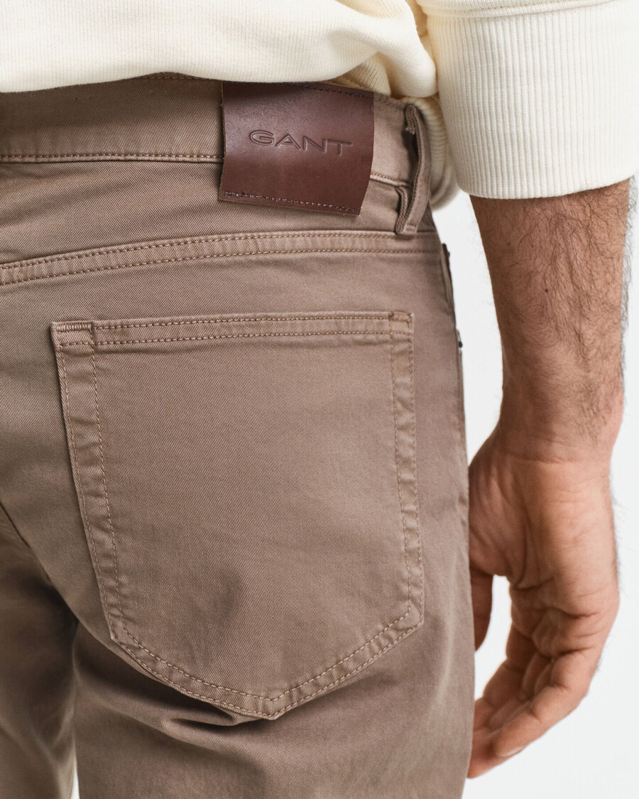 jeansy desert regular fit – pustynny brąz