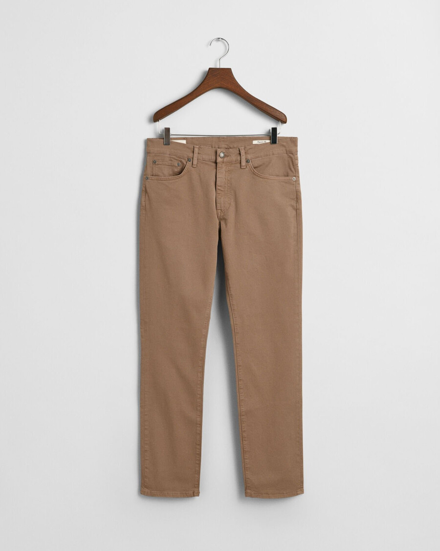 jeansy desert regular fit – pustynny brąz