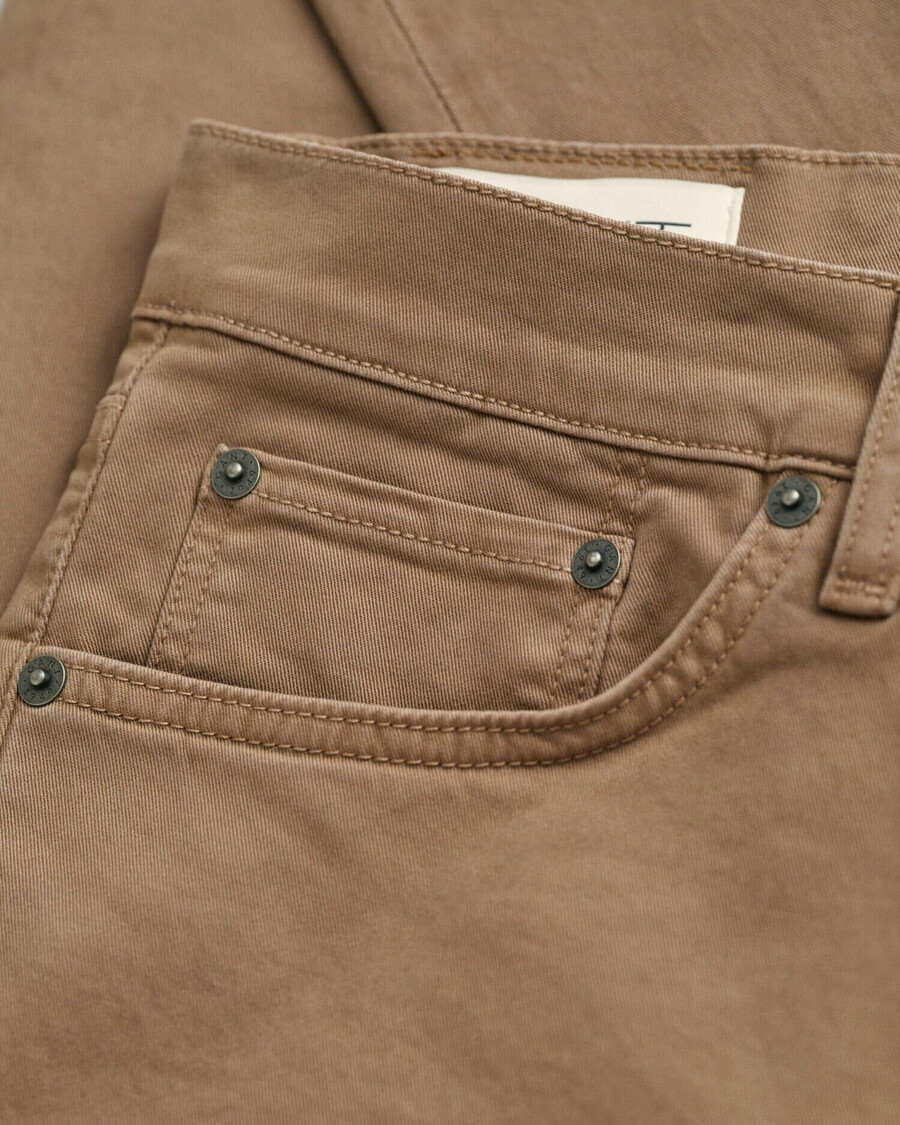 jeansy desert regular fit – pustynny brąz