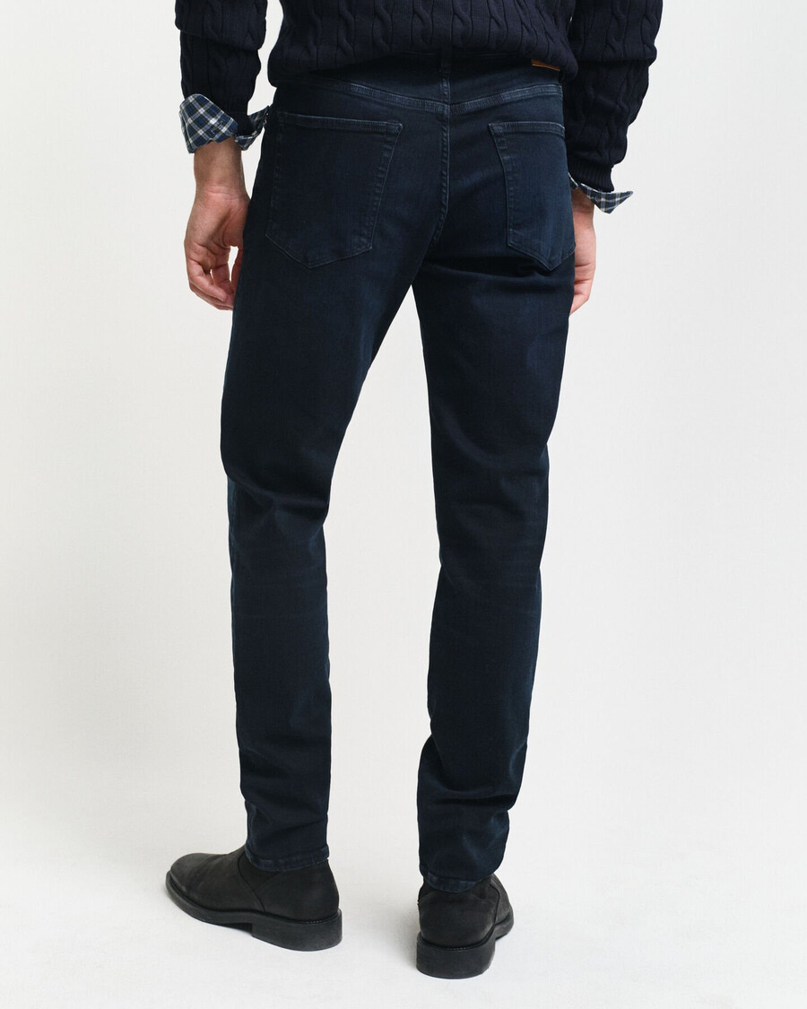jeansy active recover extra slim fit – czarne vintage