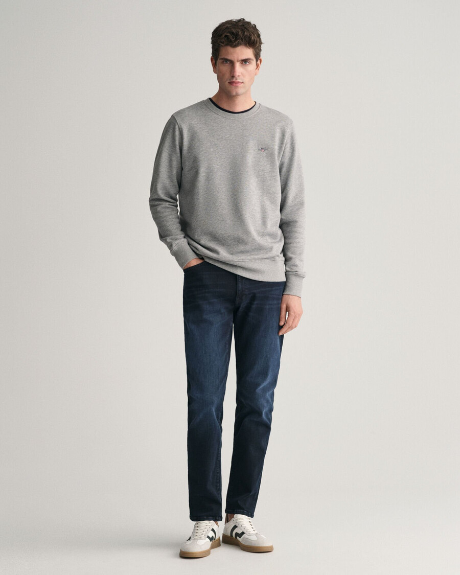 jeansy active recover extra slim fit – czarne vintage