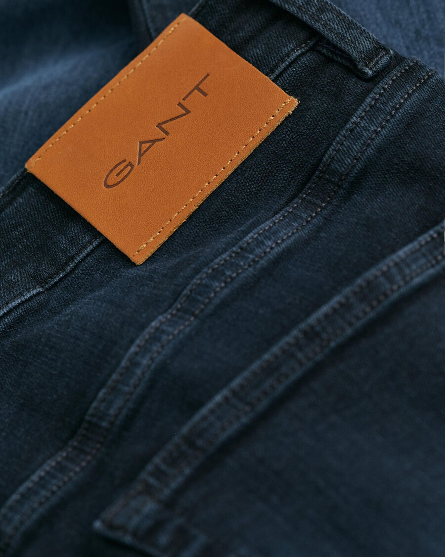 jeansy active recover extra slim fit – czarne vintage