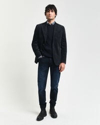 jeansy active recover extra slim fit – czarne vintage