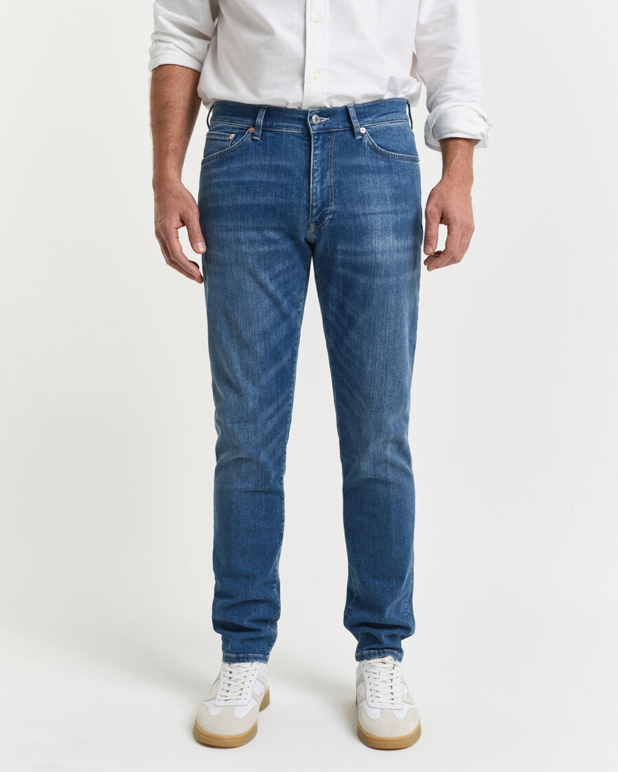 jeansy active recover extra slim fit – mid blue broken in