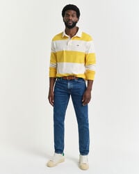 jeansy slim fit clean wash – Średni niebieski vintage