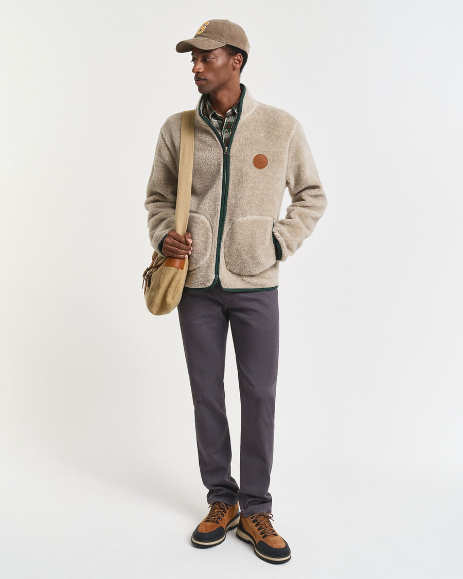 jeansy soft twill regular fit – antracyt