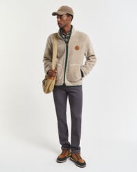 jeansy soft twill regular fit – antracyt
