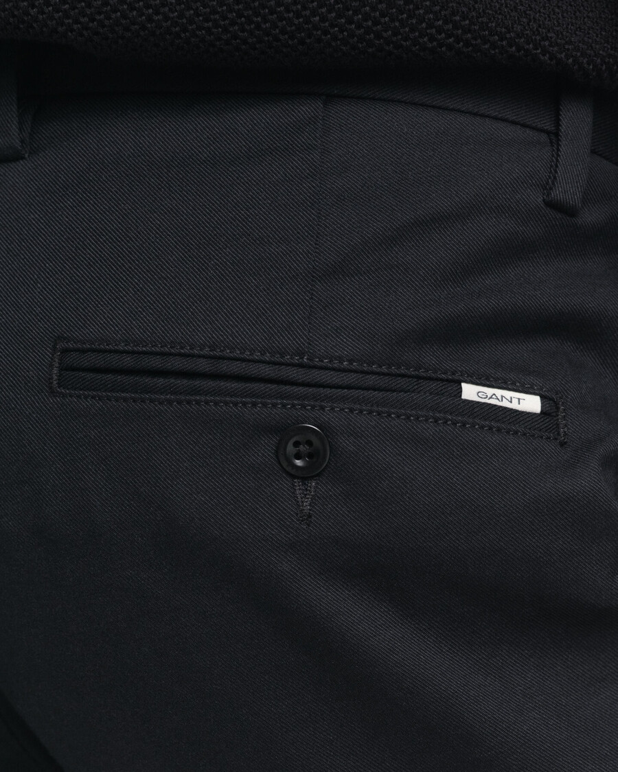 chinosy slim fit – czarne