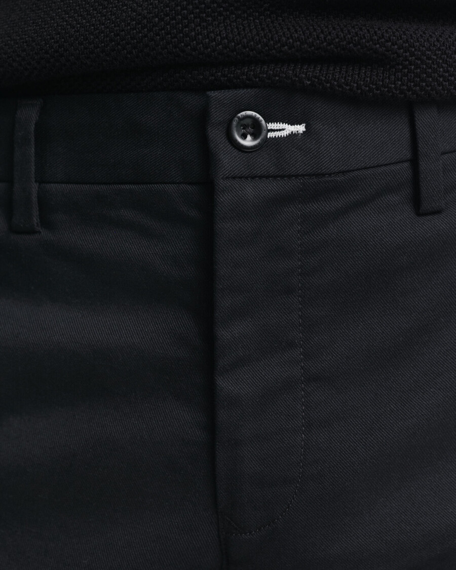 chinosy slim fit – czarne