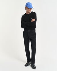 chinosy slim fit – czarne