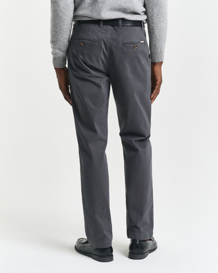 regular fit super comfort chinos - antracyt