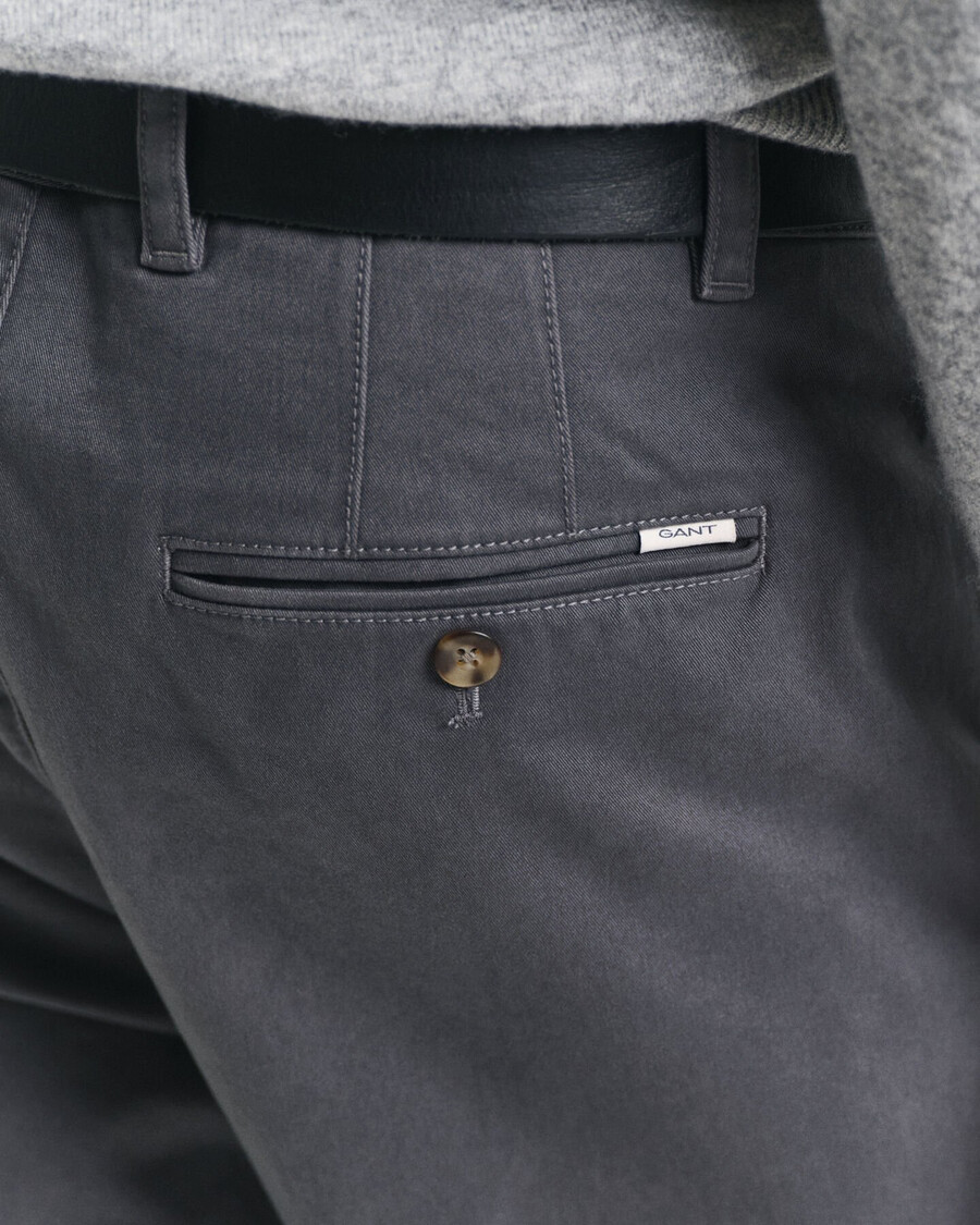 regular fit super comfort chinos - antracyt