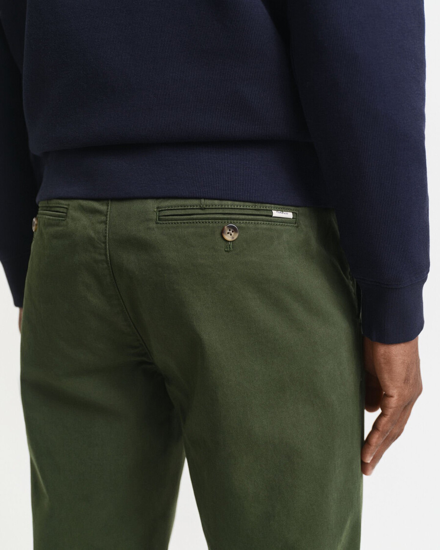 regular fit super comfort chinos - country green