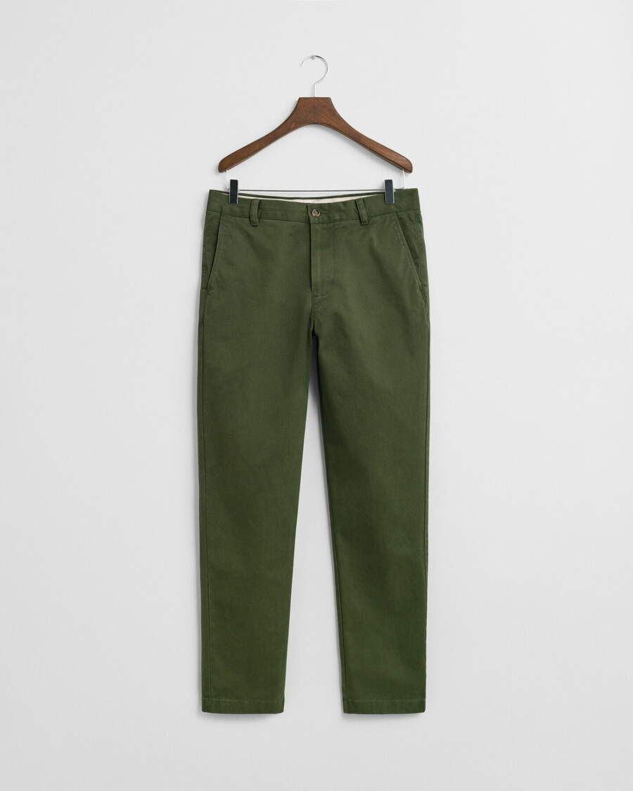 regular fit super comfort chinos - country green