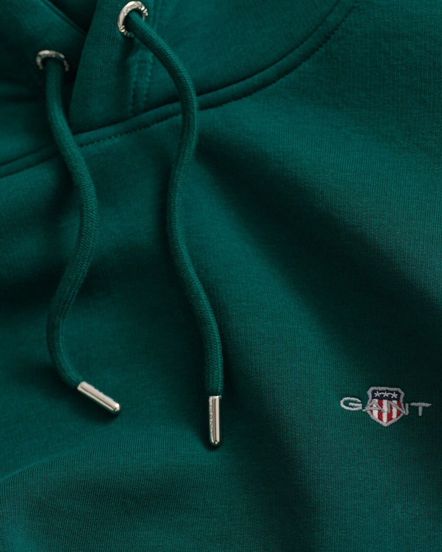 bluza z kapturem shield – głęboka zieleń leśna