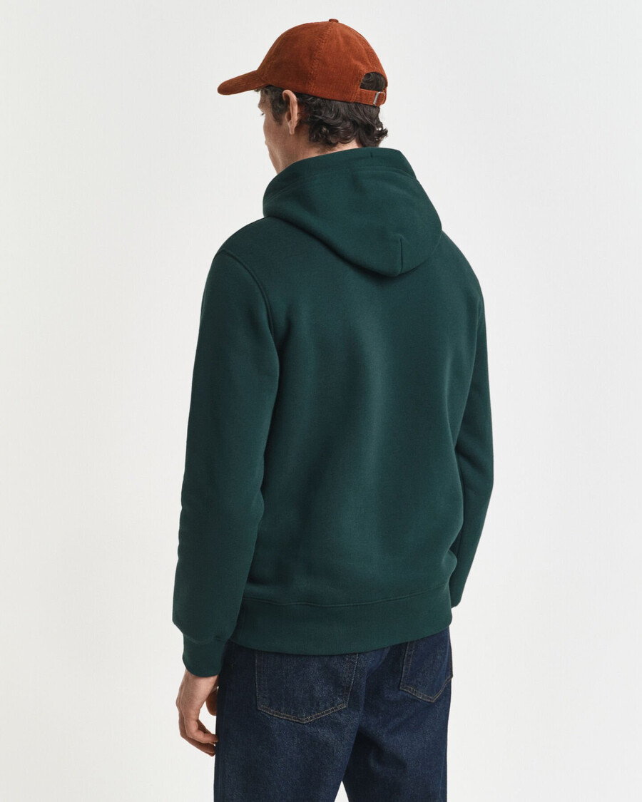 bluza z kapturem shield – tartan green