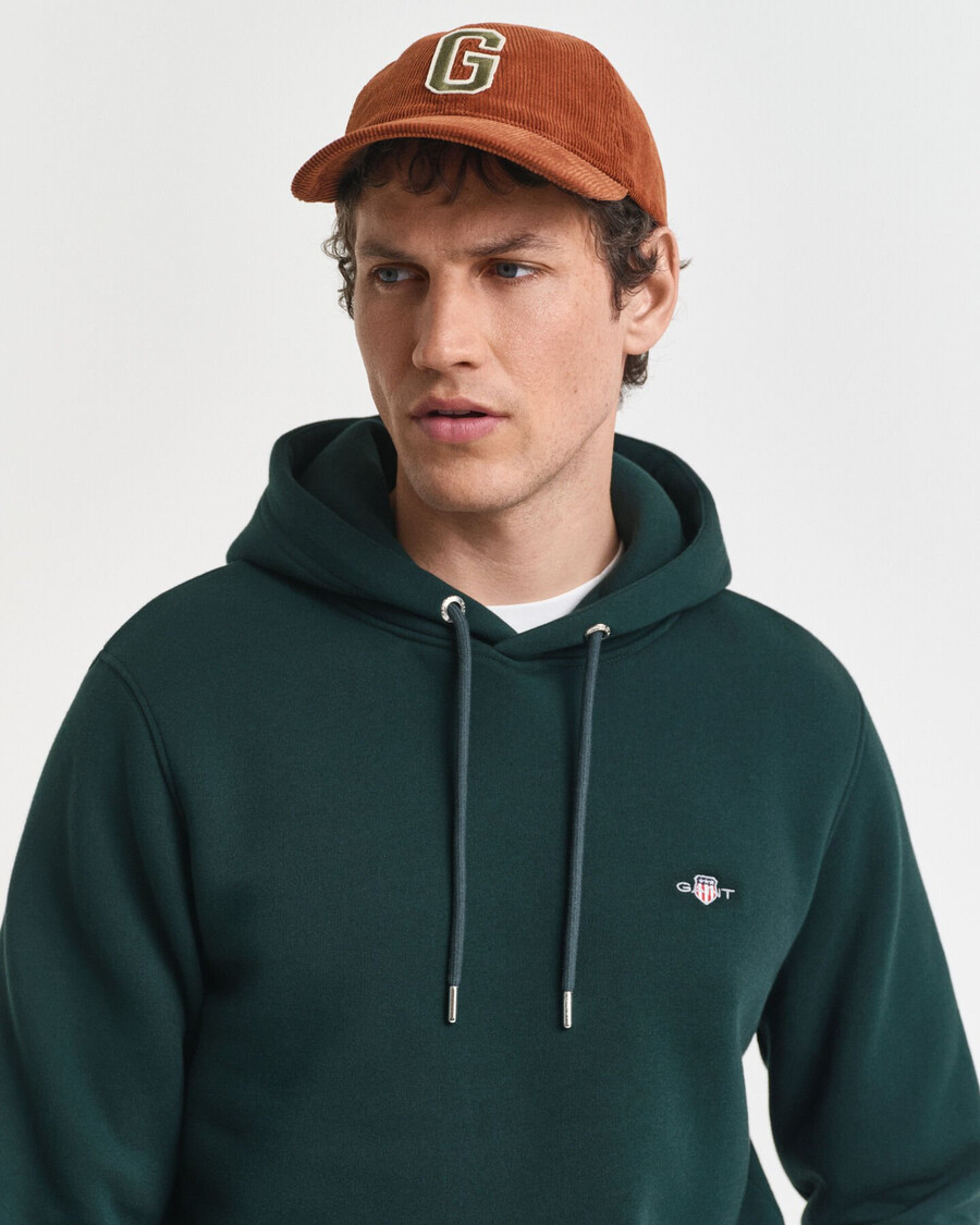 bluza z kapturem shield – tartan green