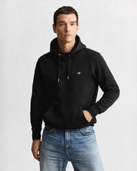 bluza z kapturem shield – czarna