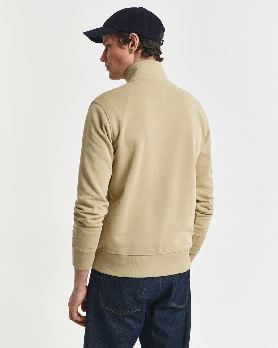 bluza shield halfzip – woody beige