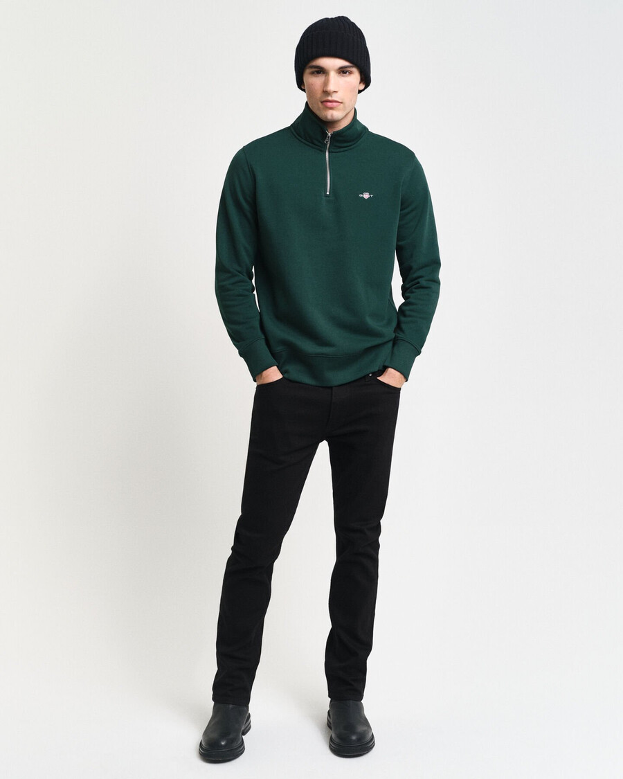 bluza shield halfzip – tartan green