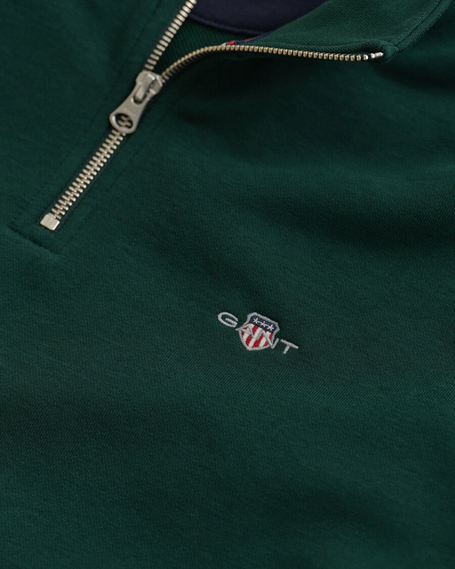 bluza shield halfzip – tartan green