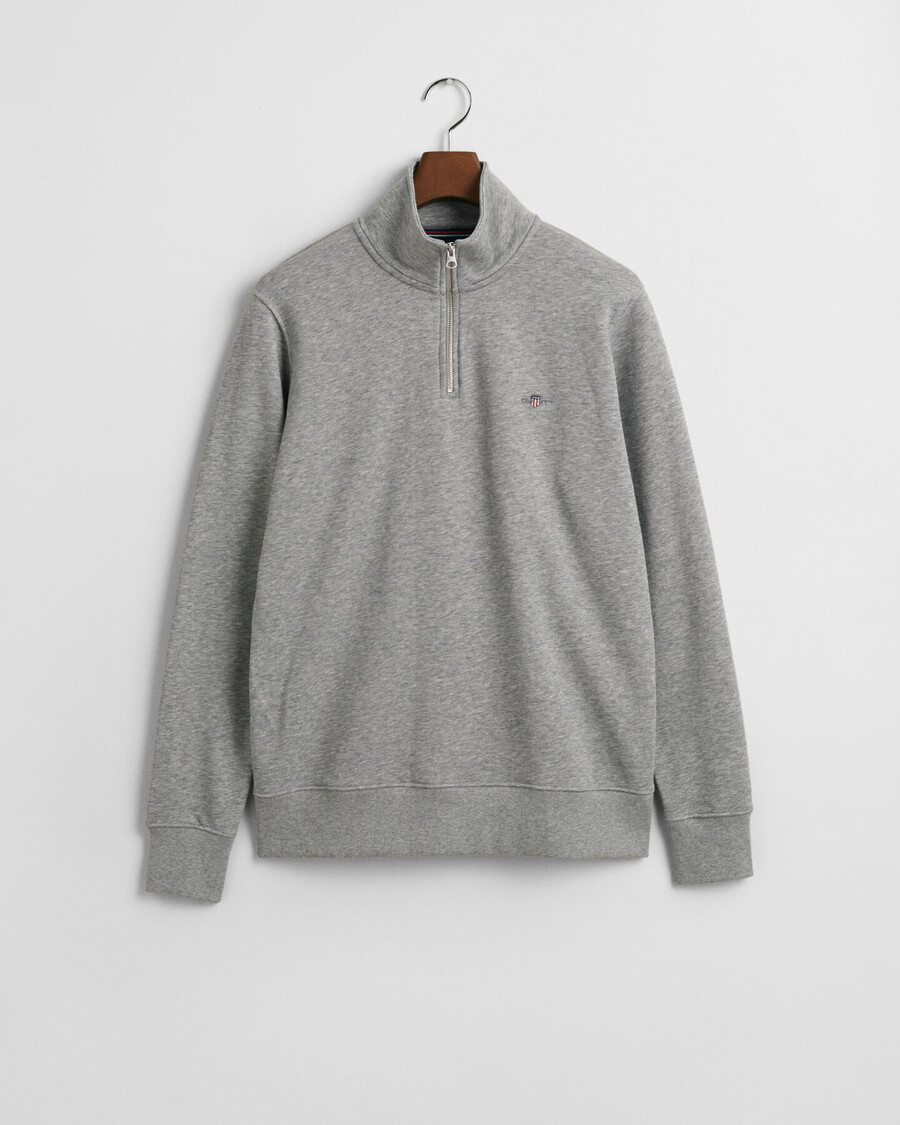 bluza shield halfzip – szary melanż
