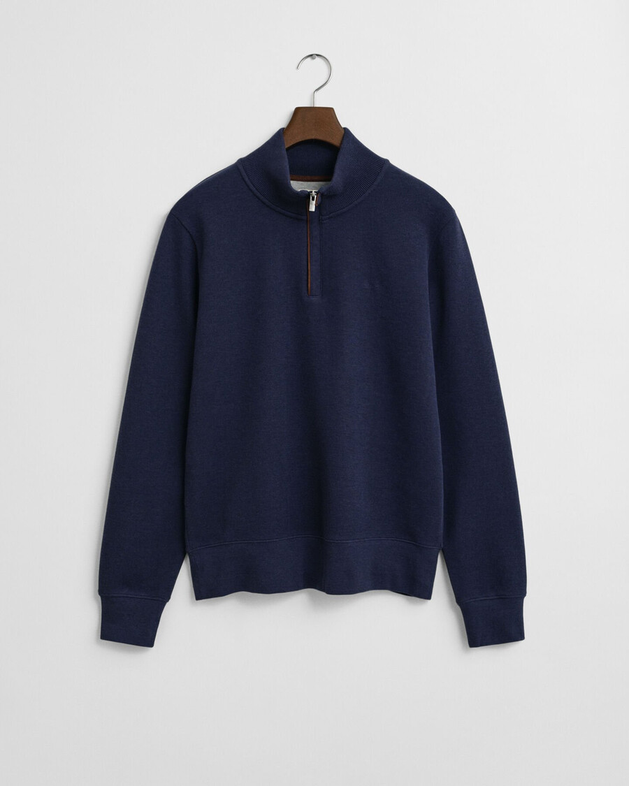 bluza sacker rib halfzip w kolorze perskim