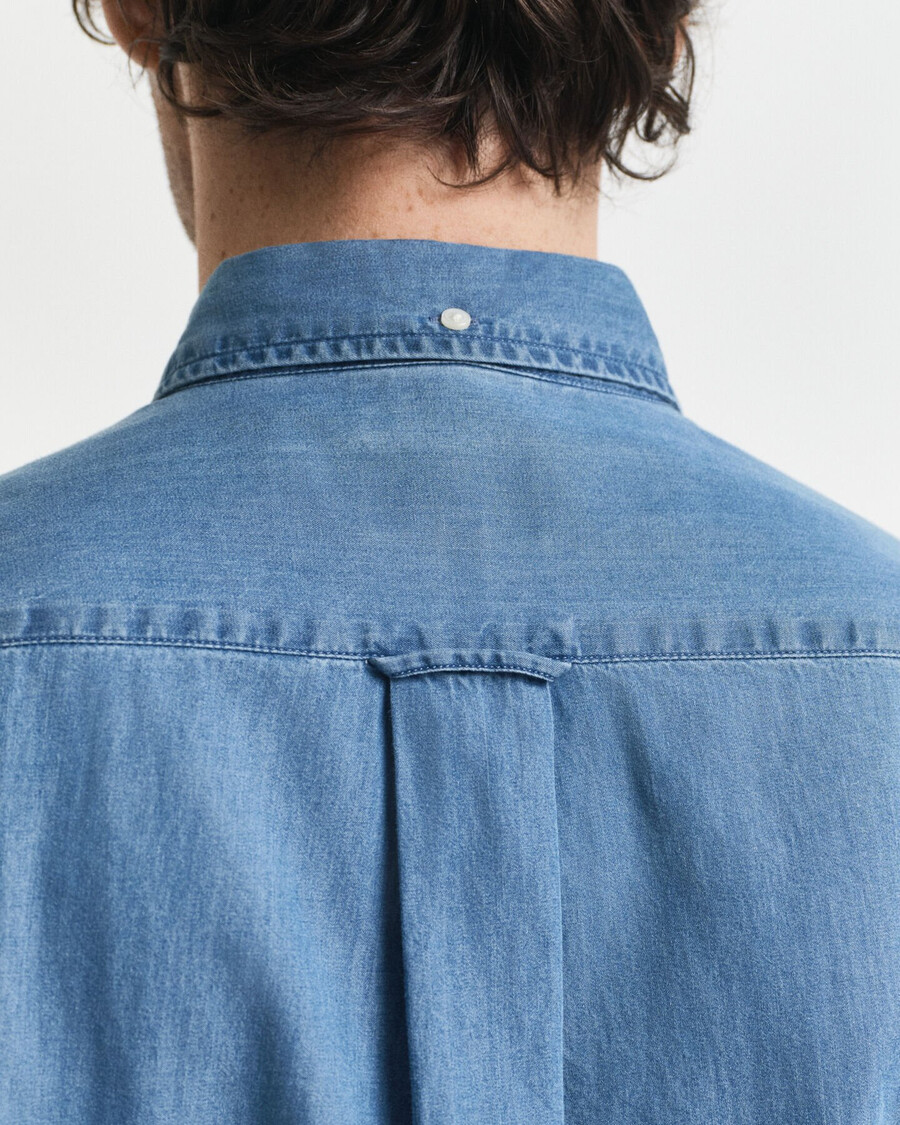 koszula indigo regular fit – półjasnoniebieska