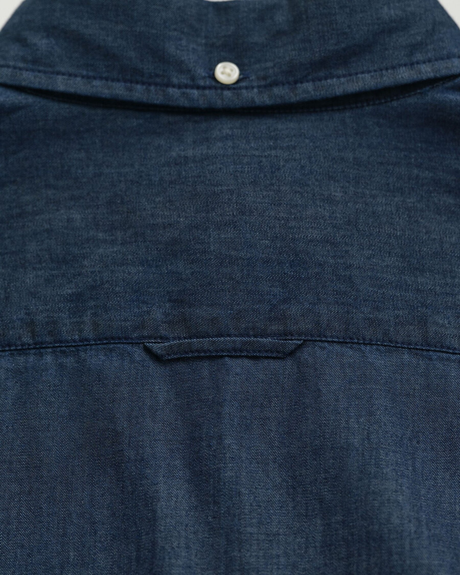 koszula slim fit indigo - ciemny indygo
