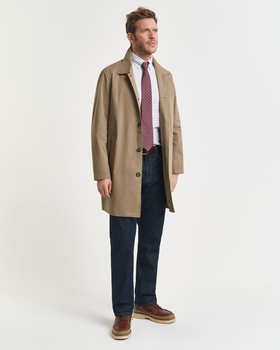 koszula oxford tattersall classic o regularnym kroju – jasnoniebieska