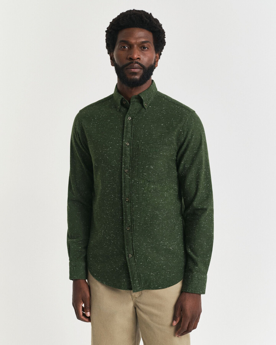 koszula flanelowa nepps o regularnym kroju – country green
