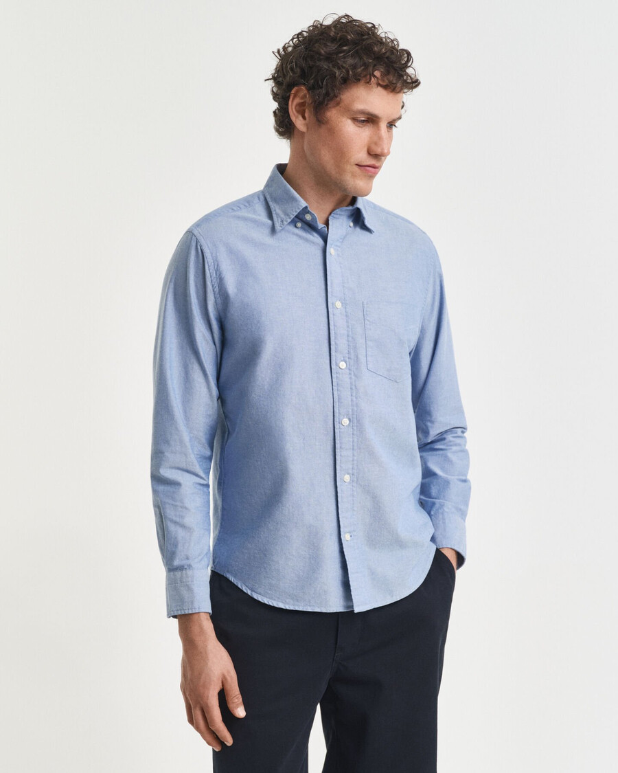 koszula oxford regular fit archive – blue water