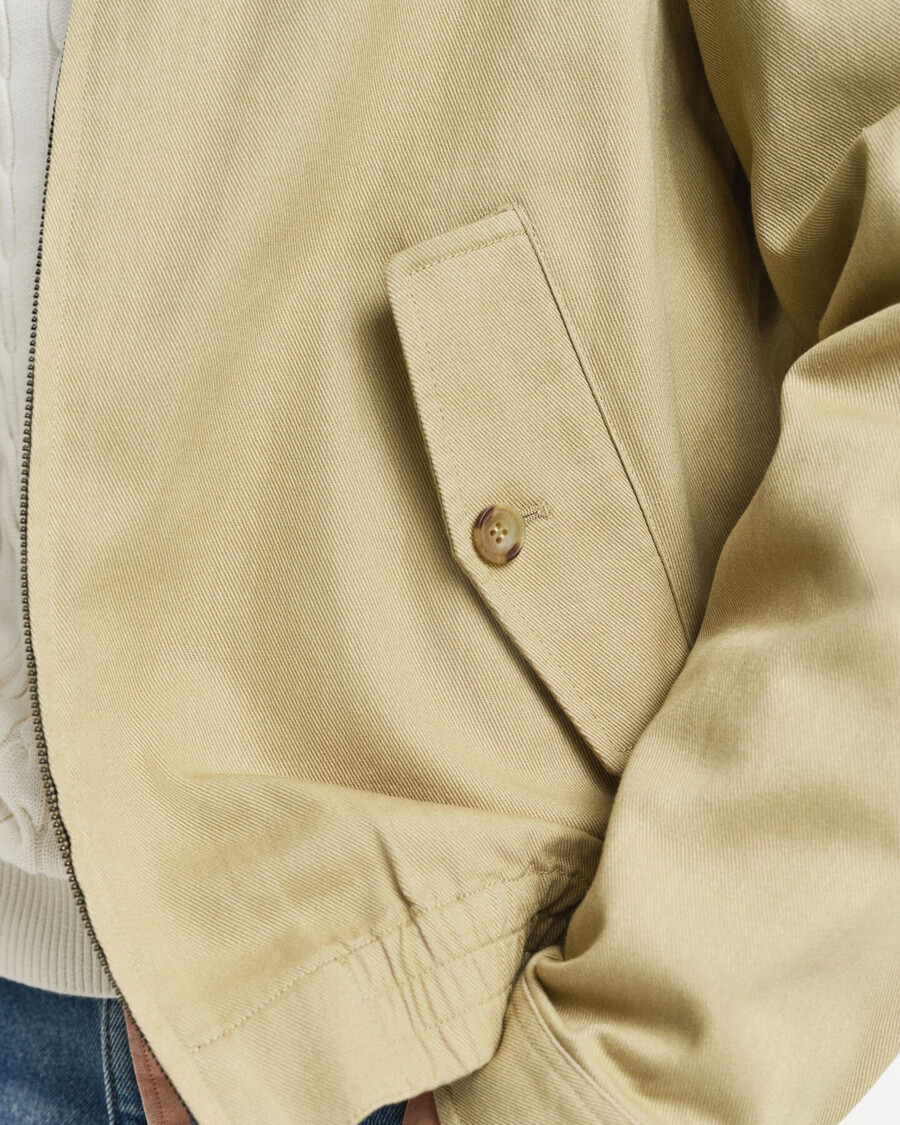 kurtka z bawełnianego twillu – woody beige