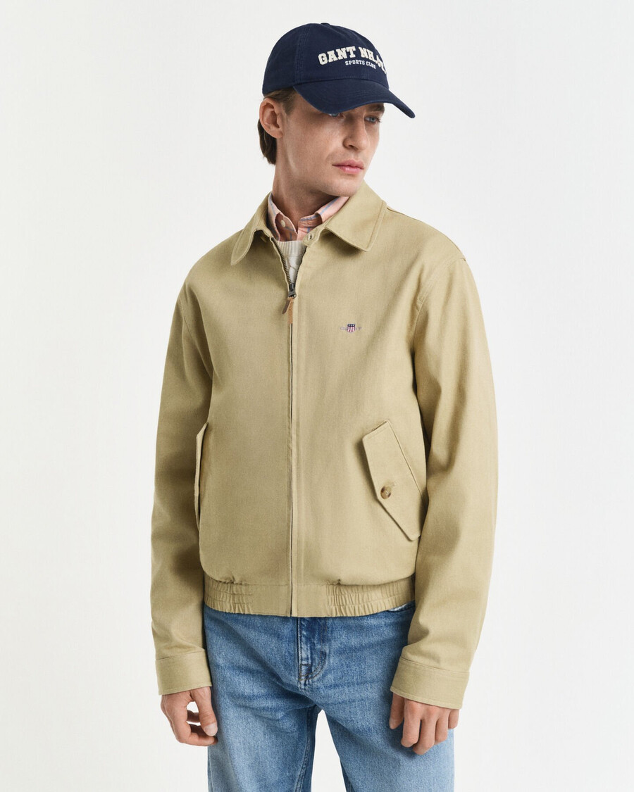 kurtka z bawełnianego twillu – woody beige