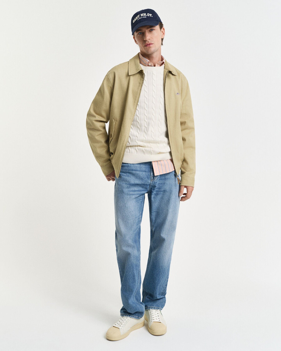 kurtka z bawełnianego twillu – woody beige