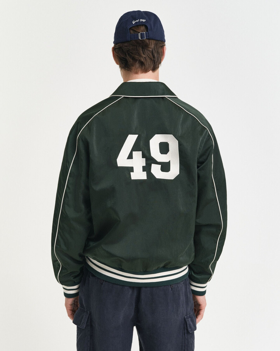 kurtka sport club varsity – tartan green